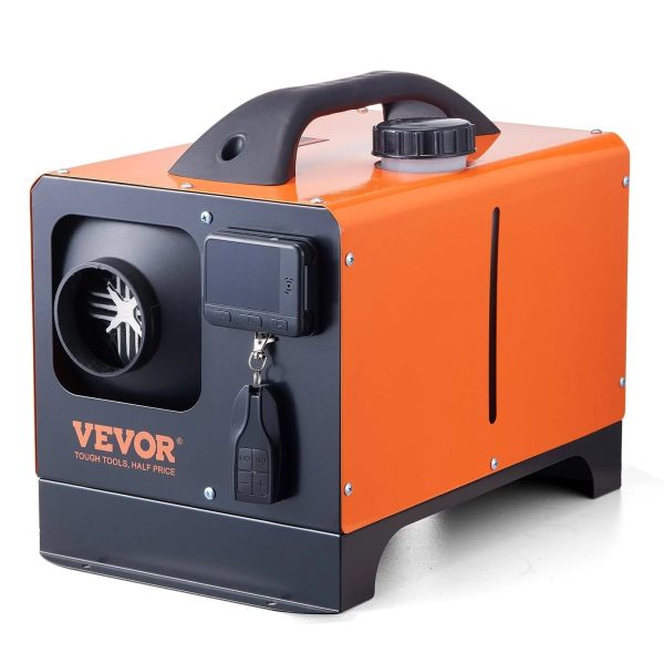 VEVOR DIESEL Air Heater All-in-One 27296 BTU 12-Volt 8KW DIESEL Heater 8KW with LCD Remote Control Other Fuel Type Spaceheater - MadeInUSA - Image 4