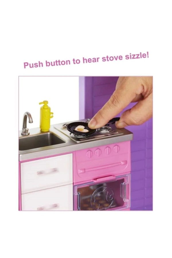 Barbie Dreamhouse Dollhouse with Wheelchair Accessible Elevator - MadeInUSA - Image 2