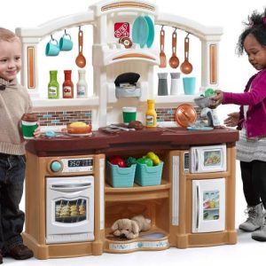 Step2 Fun With Friends Kitchen Tan Kitchen Play Set - MadeInUSA