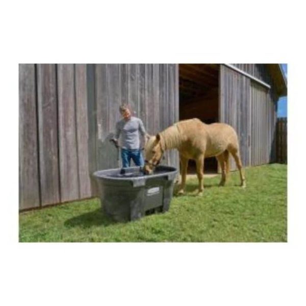 Rubbermaid FG424500BLA Stock Tank, 150 Gal Capacity, Plastic, Black - MadeInUSA - Image 7
