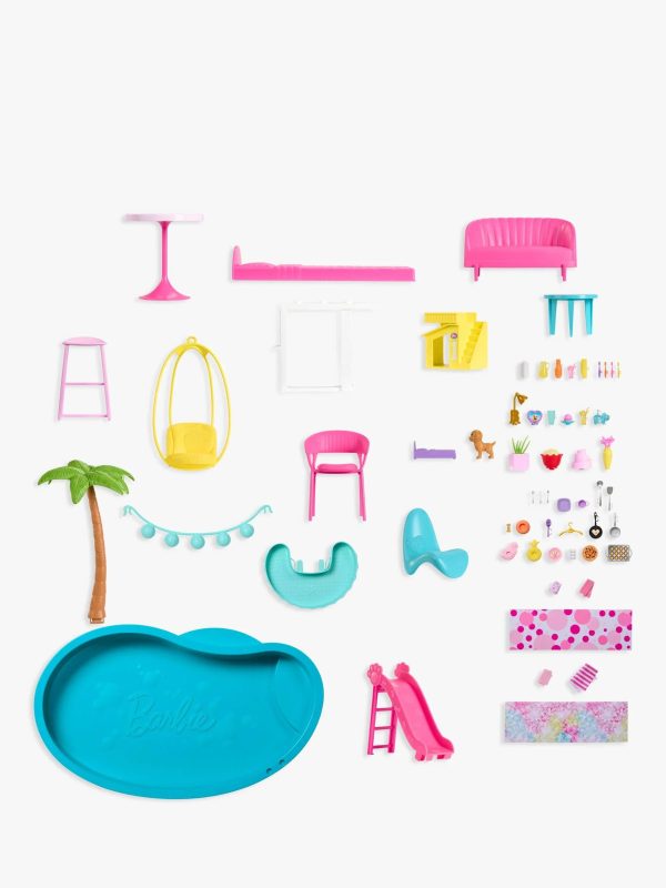 Barbie Dreamhouse Pool Party Doll House - MadeInUSA - Image 2