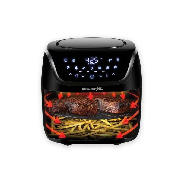 New - PowerXL Vortex Pro Air Fryer 4qt - Black - MadeInUSA - Image 2