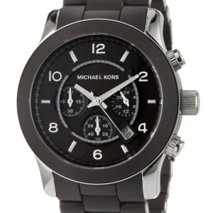 MK8129 Women's Brown Dial Rubber Bracelet Watch - MadeInUSA