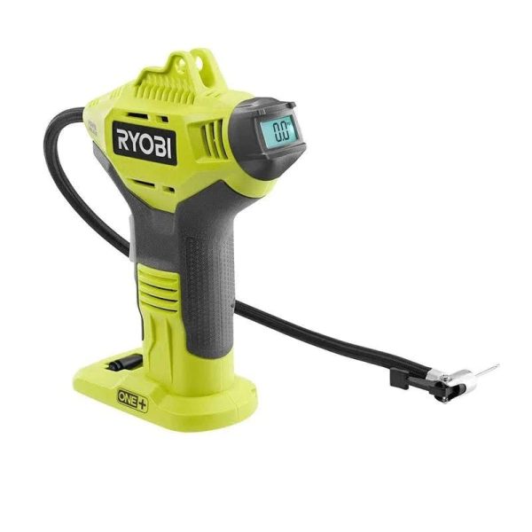 Ryobi P737D 18-Volt One+ Cordless High Pressure Inflator with Digital Gauge, 4.0 Ah 18-Volt One+ High Capacity Lithium-Ion Battery, Charger, and Bag - MadeInUSA - Image 6