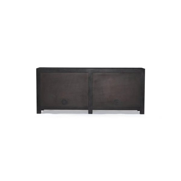 Leighton Tilda Sideboard BLACK WASH MANGO - MadeInUSA - Image 2