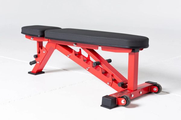 AB-3100 Adjustable Weight Bench | Rep Fitness Red - MadeInUSA - Image 3