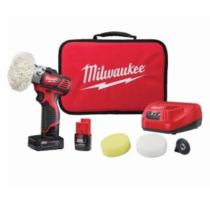 M12 12V Variable Speed Cordless PolisherSander Kit with XC Battery - MadeInUSA