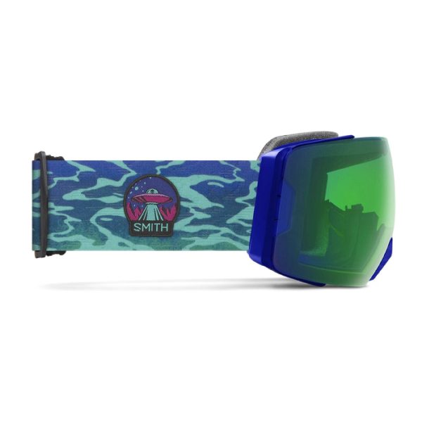Smith I/O Mag XL ChromaPop Goggles in Lapis Brain Waves - MadeInUSA - Image 2