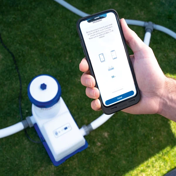 Flowclear 2000 Gal Smart Touch Wifi Above-Ground Pool Pump - MadeInUSA - Image 4