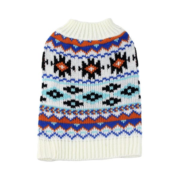 Midlee Aztec Dog Sweater - Image 2