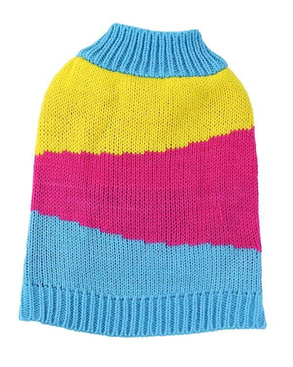 Midlee Retro Abstract Dog Sweater - Image 3