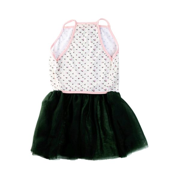 Midlee Pink Rose Tutu Large Dog Dress - Image 2