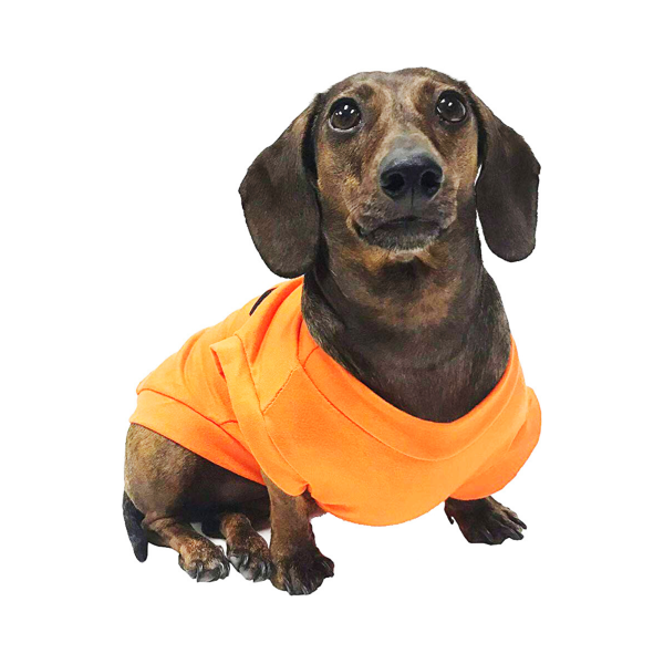 Midlee Pumpkin Face Dog Shirt Costume - Image 7
