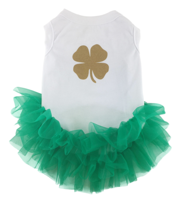 Midlee Four Leaf Clover St Patrick's Day Shirt - Image 3