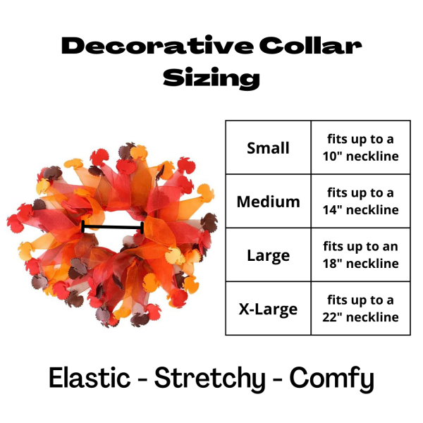 Midlee Thanksgiving Turkey Decorative Dog Collar - Image 9