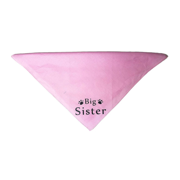 Midlee Big Sister Dog Bandana - Image 2