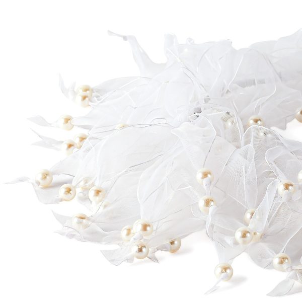 Midlee Wedding Pearl Bead Dog Collar - Image 3